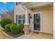 Inviting front entrance with decorative door at 722 Blue Lake Dr, Mebane, NC 27302