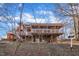 House exterior showcasing two-story home and deck at 101 Creekside Dr, Selma, NC 27576