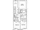 Second floor includes primary bedroom and two additional bedrooms at 1042 Westerland Way # 213, Durham, NC 27703