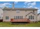 Two story house with deck and garden at 4911 Stockton Way, Durham, NC 27707