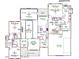 Open floor plan with 3 bedrooms, Gathering room, and kitchen at 2304 Hardwood Dr, Hillsborough, NC 27278