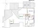 Bonus room and attic space on the second floor at 2304 Hardwood Dr, Hillsborough, NC 27278