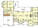 Open floor plan showcasing spacious kitchen, large great room, and multiple bedrooms at 2308 Hardwood Dr, Hillsborough, NC 27278