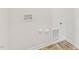 Laundry area with hookups and built in shelving at 208 Leven Dr, Gibsonville, NC 27249