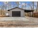 New detached garage with covered carport at 7314 Big Horn Dr, Hillsborough, NC 27278