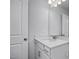 Simple bathroom with vanity and single sink at 409 Reinsman Ct, Mebane, NC 27302