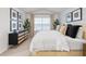 Spacious bedroom with large window, neutral walls, and carpeted floor at 5512 Henley Ridge Dr # 191, Graham, NC 27253