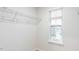 Spacious closet with built-in shelving and window at 5512 Henley Ridge Dr # 191, Graham, NC 27253