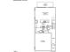 First floor plan showcasing an open layout with kitchen, Gathering room, and garage at 1034 Westerland Way # 210, Durham, NC 27703