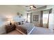 Spacious bedroom with large windows and neutral decor at 134 Knoll Way, Sanford, NC 27332