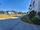 View of the neighborhood with manicured lawns and upscale homes at 1425 Sky Vista Way, Raleigh, NC 27613