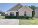 Charming one-story home with stone and siding accents at 1732 Great Bend Dr, Durham, NC 27704