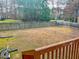 Spacious backyard with wooden fence at 203 Barrington Overlook Dr, Durham, NC 27703