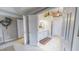 Elegant bathroom with double vanity, soaking tub, and separate shower at 203 Barrington Overlook Dr, Durham, NC 27703