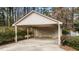 Detached carport with storage area at 3904 Hawthorne Rd, Rocky Mount, NC 27804