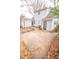 Home's backyard with a spacious patio area at 421 S Morgan St, Roxboro, NC 27573