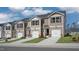 Row of townhouses featuring attractive exteriors at 508 Fife Ct, Gibsonville, NC 27249