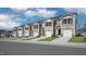 Townhomes with 2-car garages and landscaped yards at 508 Fife Ct, Gibsonville, NC 27249