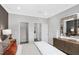 Main bedroom with large mirror and walk-in closet at 601 Emerald Bay Cir, Raleigh, NC 27610