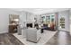Bright living room with fireplace and comfortable seating at 601 Emerald Bay Cir, Raleigh, NC 27610