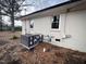 Home's exterior with AC unit and landscaping at 603 Forest Dr, Garner, NC 27529
