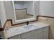 Bathroom with a vanity and marble countertop at 1815 Bethlehem Rd, Rocky Mount, NC 27803