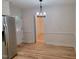 Bright dining area with hardwood floors at 1815 Bethlehem Rd, Rocky Mount, NC 27803