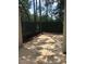 Private fenced-in patio area at 4600 Millstone Dr # D, Raleigh, NC 27604
