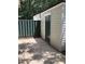 Private storage shed in backyard at 4600 Millstone Dr # D, Raleigh, NC 27604