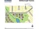 Map of Edinborough Townes community at 511 Fife Ct., Gibsonville, NC 27249