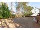 Large backyard perfect for recreation and relaxation at 103 Buckhaven Ct, Apex, NC 27502