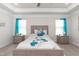 Bright bedroom with a cozy bed and ample natural light at 104 Newport Landing Lndg # 100, Garner, NC 27529