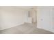Upstairs bedroom with carpet and neutral walls at 1129 Middlecrest Dr, Rocky Mount, NC 27804