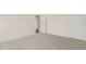 Upstairs bedroom with carpet and neutral walls at 1129 Middlecrest Dr, Rocky Mount, NC 27804