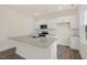 Modern kitchen with granite countertops and stainless steel appliances at 1129 Middlecrest Dr, Rocky Mount, NC 27804