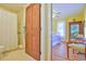 Accessible bathroom with shower, toilet and grab bars at 144G Celebrity Dairy Way, Siler City, NC 27344
