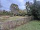 Overgrown pond, partially visible through trees at 5486 B Us Hwy 301, Four Oaks, NC 27524