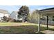 Large backyard with a privacy fence at 112 Ryder Cup Cir, Raleigh, NC 27603