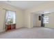 Spacious bedroom with window and built-in shelving at 115 Kerr Dr, Roxboro, NC 27573