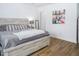 Main bedroom with king-size bed and dresser at 1416 Chambers Rd, Rougemont, NC 27572