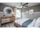 Charming bedroom with wood dresser and a comfy bed at 773 Denburn Pl, Raleigh, NC 27603