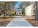Charming two-story home with a concrete driveway and landscaping at 1917 A Essex, Durham, NC 27704