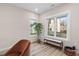 Spacious home office with large windows and a cozy sitting area at 1917 A Essex, Durham, NC 27704