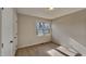 Spacious bedroom with neutral walls and carpet at 1921 Port Royal Rd, Raleigh, NC 27609