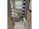 Bathroom with pedestal sink, tub and shower at 209 N Watauga Ave, Dunn, NC 28334