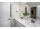 Double vanity bathroom with modern fixtures at 295 Broomside Ave, Raleigh, NC 27603