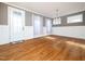 Formal dining room with hardwood floors, wainscoting, and chandelier at 503 Bendemeer Ln, Rolesville, NC 27571