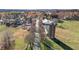 Aerial view of community with farm elements at 5503 Rutherford Close, Pittsboro, NC 27312
