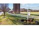 The Harrington Village Center sign at 5503 Rutherford Close, Pittsboro, NC 27312