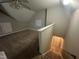 Bonus room with carpet, window, and access to another room at 7513 Orchard Crest Ct, Apex, NC 27539